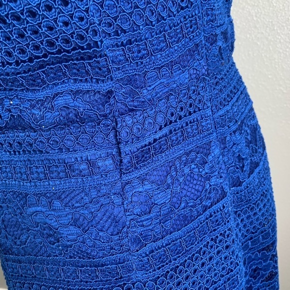 Enfocus Studio Royal Blue Spaghetti Strap Pencil Skirt Zipper Dress Size… - Picture 17 of 17